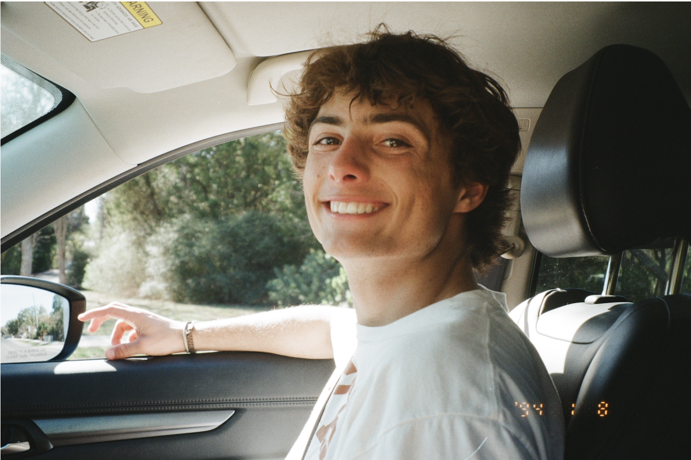 Photo of me in the car